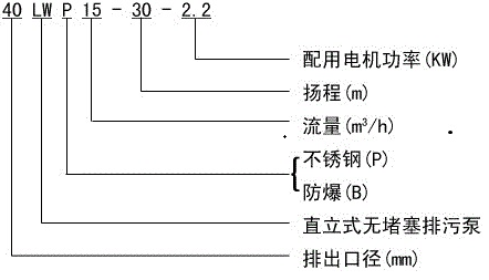 LW立式无阻塞排污泵